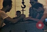 Image of Final arming of first nuclear bomb for Trinity nuclear test Alamogordo New Mexico USA, 1945, second 42 stock footage video 65675072462
