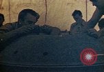 Image of Final arming of first nuclear bomb for Trinity nuclear test Alamogordo New Mexico USA, 1945, second 56 stock footage video 65675072462