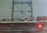 Image of Hoisting of Gadget atomic bomb before Trinity nuclear test Alamogordo New Mexico USA, 1945, second 4 stock footage video 65675072463