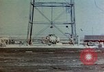 Image of Hoisting of Gadget atomic bomb before Trinity nuclear test Alamogordo New Mexico USA, 1945, second 9 stock footage video 65675072463