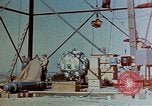 Image of Hoisting of Gadget atomic bomb before Trinity nuclear test Alamogordo New Mexico USA, 1945, second 11 stock footage video 65675072463
