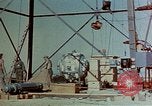 Image of Hoisting of Gadget atomic bomb before Trinity nuclear test Alamogordo New Mexico USA, 1945, second 12 stock footage video 65675072463