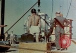 Image of Hoisting of Gadget atomic bomb before Trinity nuclear test Alamogordo New Mexico USA, 1945, second 22 stock footage video 65675072463