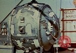 Image of Hoisting of Gadget atomic bomb before Trinity nuclear test Alamogordo New Mexico USA, 1945, second 34 stock footage video 65675072463