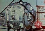 Image of Hoisting of Gadget atomic bomb before Trinity nuclear test Alamogordo New Mexico USA, 1945, second 37 stock footage video 65675072463