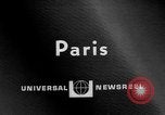Standbild erste non stopp Atlantikflug Paris Frankreich, 1967, aus Sekunde 4 historischem Filmmaterial Videoclip 65675072477