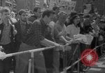 Image of Anti Shah demonstration Berlin Germany, 1967, second 10 stock footage video 65675072487