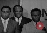 Image of Cassius Clay draft Vietnam War Cleveland Ohio USA, 1967, second 17 stock footage video 65675072489