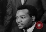 Image of Cassius Clay draft Vietnam War Cleveland Ohio USA, 1967, second 18 stock footage video 65675072489