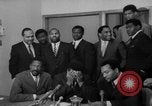 Image of Cassius Clay draft Vietnam War Cleveland Ohio USA, 1967, second 32 stock footage video 65675072489