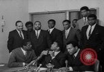 Image of Cassius Clay draft Vietnam War Cleveland Ohio USA, 1967, second 34 stock footage video 65675072489