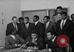 Image of Cassius Clay draft Vietnam War Cleveland Ohio USA, 1967, second 36 stock footage video 65675072489