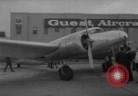 Image of Ann Pellegreno re-enacting Amelia Earhart's flight San Francisco California USA, 1967, second 6 stock footage video 65675072492
