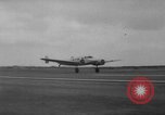 Image of Ann Pellegreno re-enacting Amelia Earhart's flight San Francisco California USA, 1967, second 31 stock footage video 65675072492