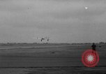 Image of Ann Pellegreno re-enacting Amelia Earhart's flight San Francisco California USA, 1967, second 37 stock footage video 65675072492