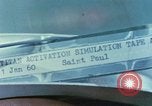 Standbild Befehl Lenksystem von Titan Missile United States USA, 1962, aus Sekunde 37 historischem Filmmaterial Videoclip 65675072500