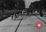 Standbild 60 Kilometer Fahrrad Rennen Chicago Illinois USA, 1936, aus Sekunde 19 historischem Filmmaterial Videoclip 65675072520