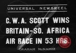 Standbild Großbritannien- Südafrika Air Race Südafrika, 1936, aus Sekunde 3 historischem Filmmaterial Videoclip 65675072524