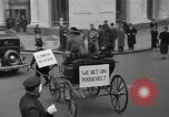 Standbild Präsidentschaftswahl 1936 New York City USA, 1936, aus Sekunde 19 historischem Filmmaterial Videoclip 65675072528
