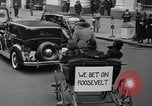 Standbild Präsidentschaftswahl 1936 New York City USA, 1936, aus Sekunde 23 historischem Filmmaterial Videoclip 65675072528
