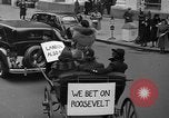 Standbild Präsidentschaftswahl 1936 New York City USA, 1936, aus Sekunde 26 historischem Filmmaterial Videoclip 65675072528