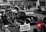 Standbild Präsidentschaftswahl 1936 New York City USA, 1936, aus Sekunde 37 historischem Filmmaterial Videoclip 65675072528