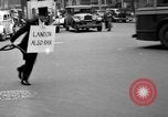 Standbild Präsidentschaftswahl 1936 New York City USA, 1936, aus Sekunde 48 historischem Filmmaterial Videoclip 65675072528