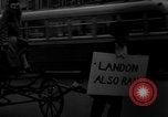 Standbild Präsidentschaftswahl 1936 New York City USA, 1936, aus Sekunde 50 historischem Filmmaterial Videoclip 65675072528