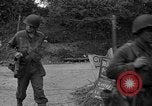 Standbild US4th Armored Division in Operation Cobra in Zweiten Weltkrieg Periers Frankreich, 1944, aus Sekunde 29 historischem Filmmaterial Videoclip 65675072546