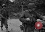 Standbild US4th Armored Division in Operation Cobra in Zweiten Weltkrieg Periers Frankreich, 1944, aus Sekunde 32 historischem Filmmaterial Videoclip 65675072546