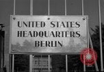 Image of Headquarters Compound Berlin Germany, 1953, second 47 stock footage video 65675072562