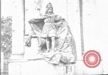 Image of damaged statue of Friedrich I Berlin Germany, 1953, second 18 stock footage video 65675072565