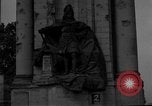 Image of damaged statue of Friedrich I Berlin Germany, 1953, second 22 stock footage video 65675072565