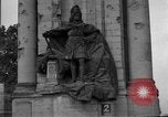 Image of damaged statue of Friedrich I Berlin Germany, 1953, second 24 stock footage video 65675072565