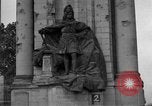 Image of damaged statue of Friedrich I Berlin Germany, 1953, second 25 stock footage video 65675072565
