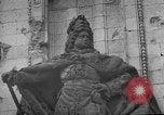Image of damaged statue of Friedrich I Berlin Germany, 1953, second 34 stock footage video 65675072565