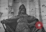Image of damaged statue of Friedrich I Berlin Germany, 1953, second 37 stock footage video 65675072565