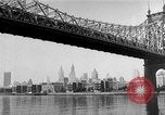 Image of Queensboro Bridge New York United States USA, 1954, second 13 stock footage video 65675072569