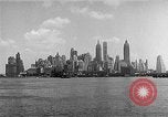 Image of Queensboro Bridge New York United States USA, 1954, second 55 stock footage video 65675072569