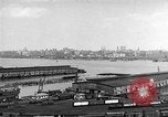 Image of New York City skyline from New Jersey New York City USA, 1954, second 12 stock footage video 65675072571