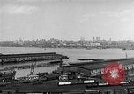 Image of New York City skyline from New Jersey New York City USA, 1954, second 15 stock footage video 65675072571