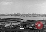 Image of New York City skyline from New Jersey New York City USA, 1954, second 17 stock footage video 65675072571