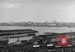 Image of New York City skyline from New Jersey New York City USA, 1954, second 18 stock footage video 65675072571