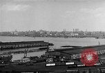 Image of New York City skyline from New Jersey New York City USA, 1954, second 24 stock footage video 65675072571