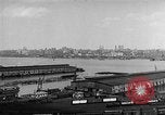 Image of New York City skyline from New Jersey New York City USA, 1954, second 28 stock footage video 65675072571