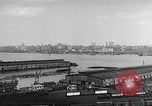 Image of New York City skyline from New Jersey New York City USA, 1954, second 29 stock footage video 65675072571