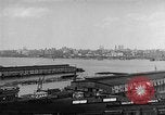 Image of New York City skyline from New Jersey New York City USA, 1954, second 30 stock footage video 65675072571