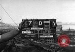 Image of buildings at port New York United States USA, 1954, second 1 stock footage video 65675072572