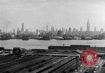 Image of buildings at port New York United States USA, 1954, second 47 stock footage video 65675072572