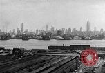Image of buildings at port New York United States USA, 1954, second 48 stock footage video 65675072572